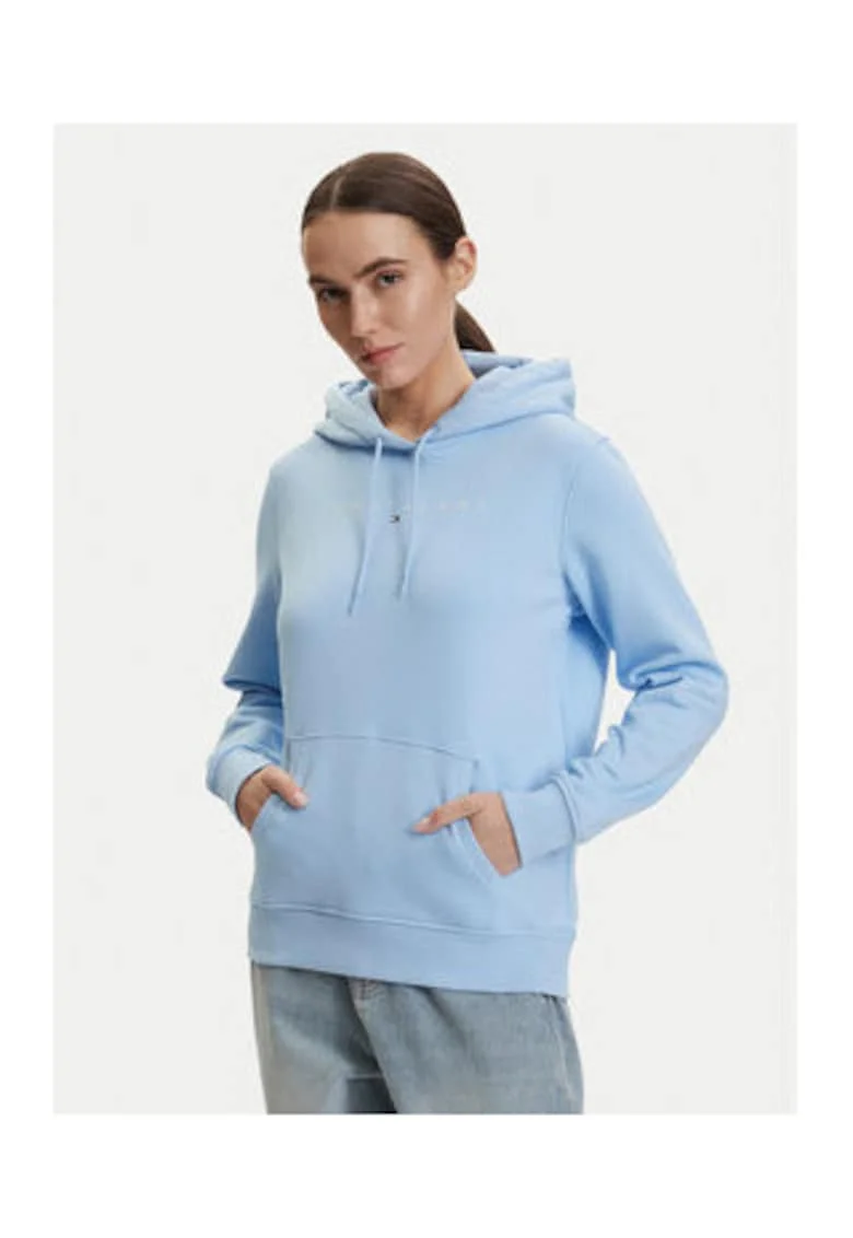 Hanorac regular fit cu buzunar kangaroo