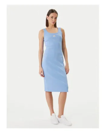 Rochie midi cambrata fara maneci