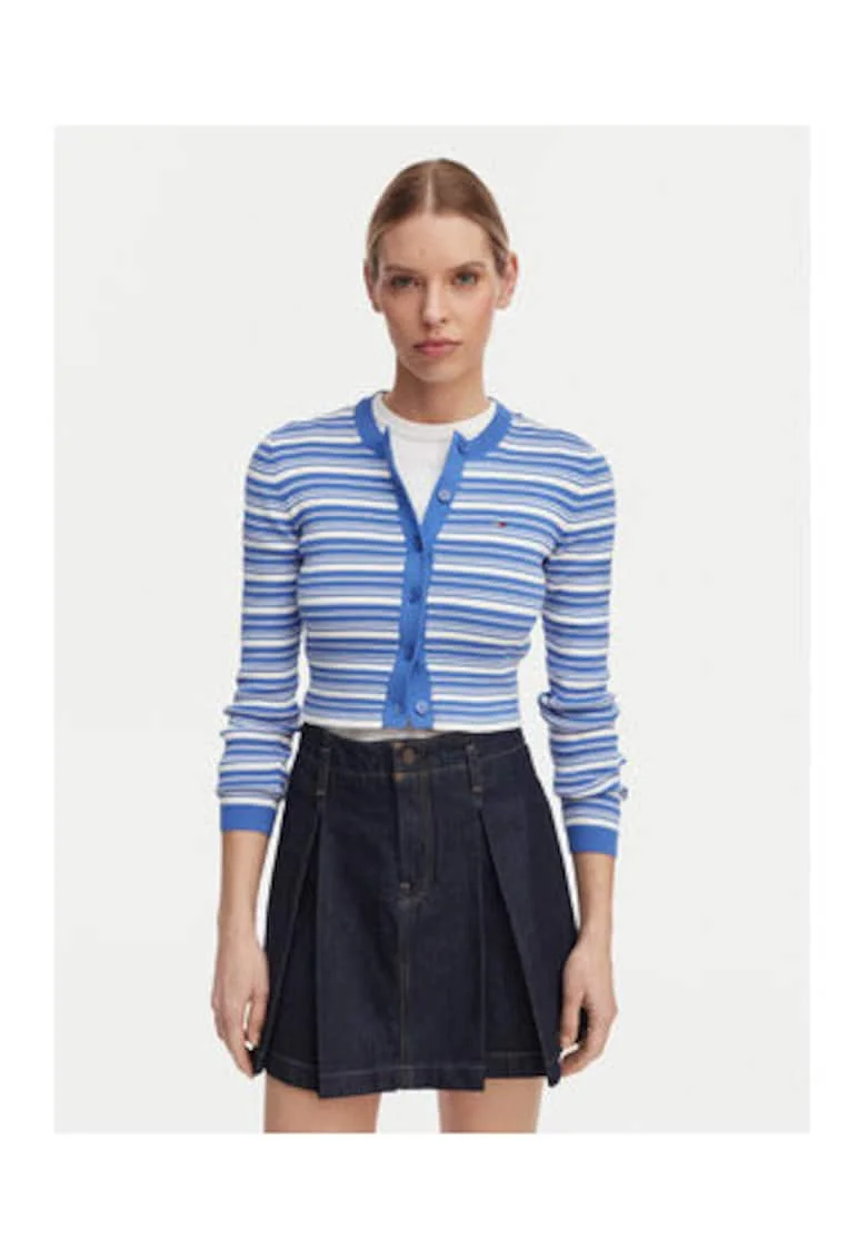 Cardigan crop in dungi