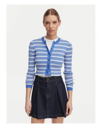 Cardigan crop in dungi