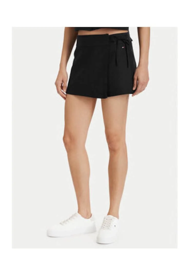 Fusta-Pantalon cu talie inalta,