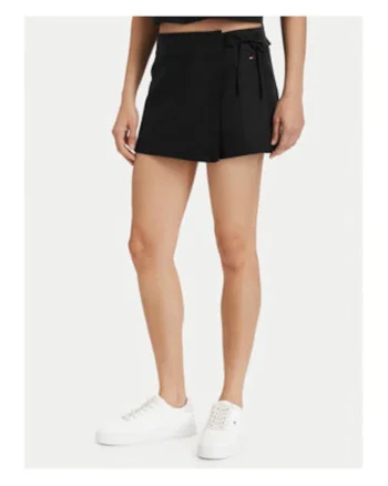 Fusta-Pantalon cu talie inalta,