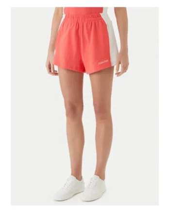 Pantaloni scurti cu talie inalta