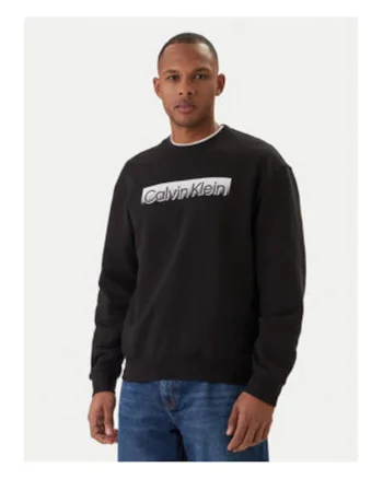Bluza din bumbac cu logo pe piept