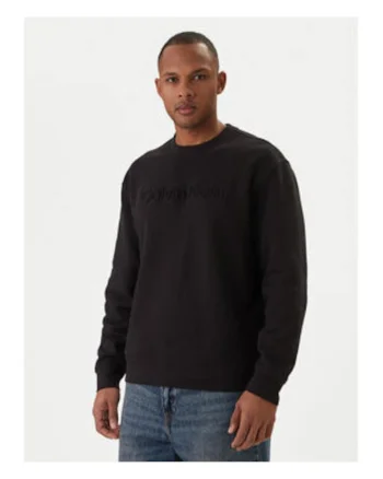 Bluza din bumbac cu model uni