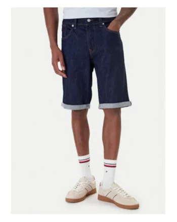 Bermude din denim cu buzunare