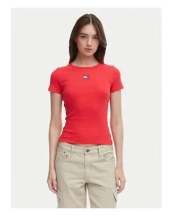 Tricou slim fit din amestec de bumbac cu detaliu logo