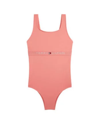 Costum de baie intreg cu model uni