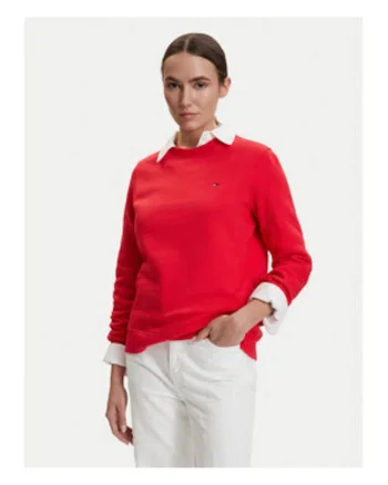 Bluza sport din amestec de bumbac cu logo mic