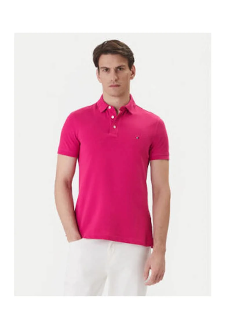 Tricou Polo din amestec de bumbac organic.