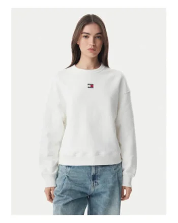 Bluza din bumbac cu logo discret