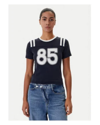 Tricou slim fit cu imprimeu,
