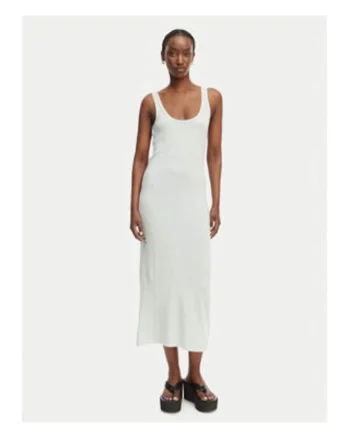 Rochie midi cu decolteu rotund