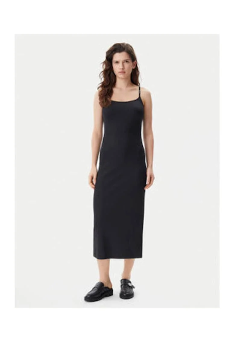 Rochie midi cambrata,
