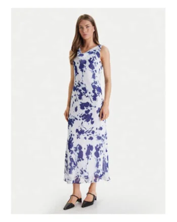 Rochie midi cu print