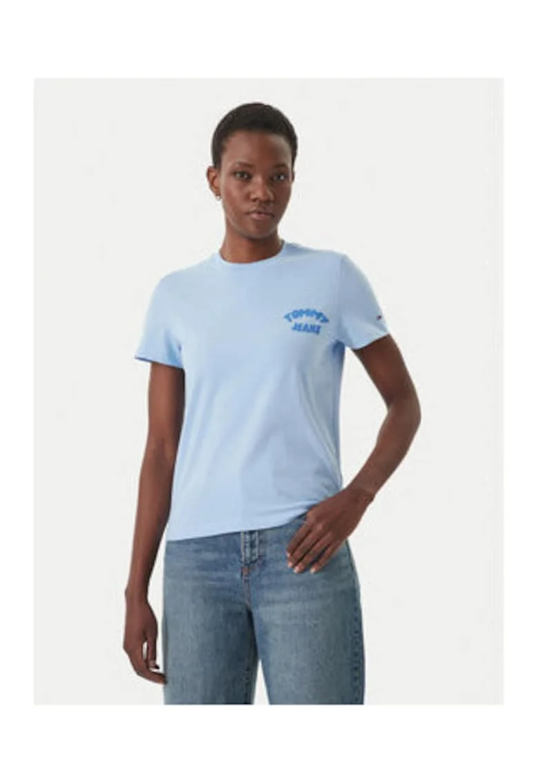 Tricou regular fit din bumbac cu imprimeu logo