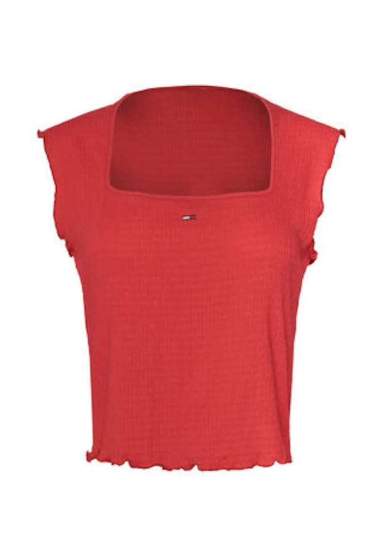 Tricou cu decolteu patrat