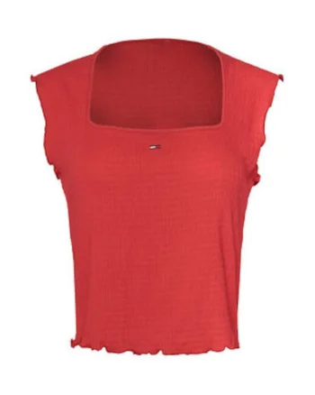 Tricou cu decolteu patrat