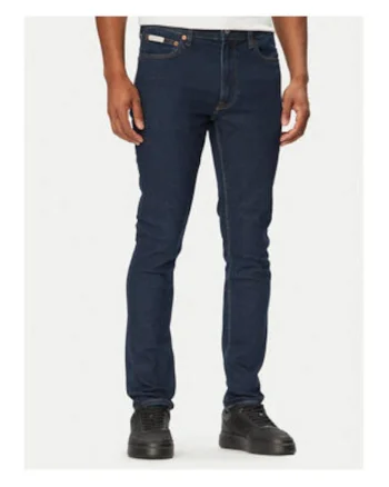 Blugi skinny cu croiala dreapta