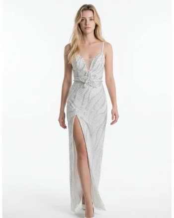 Rochie Meghan alba