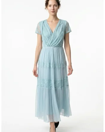 Rochie Briella, Albastru deschis