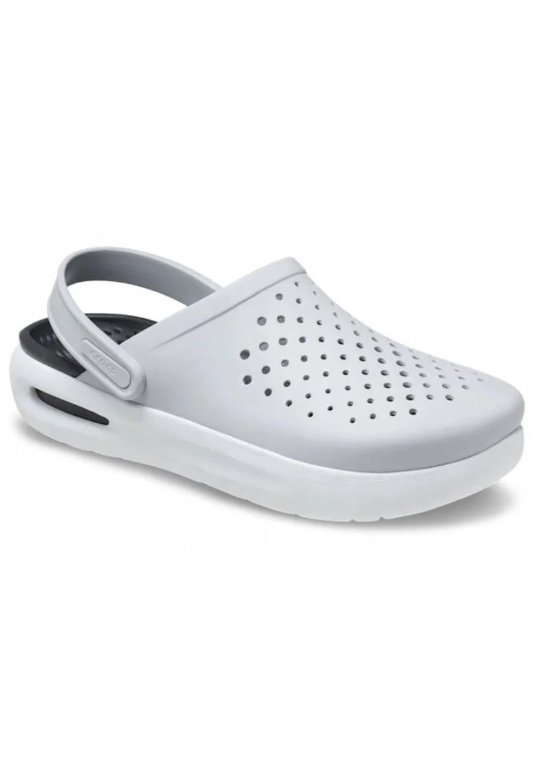 Saboti Femei,  LiteRide InMotion 209964 Clog, Gri, Alb