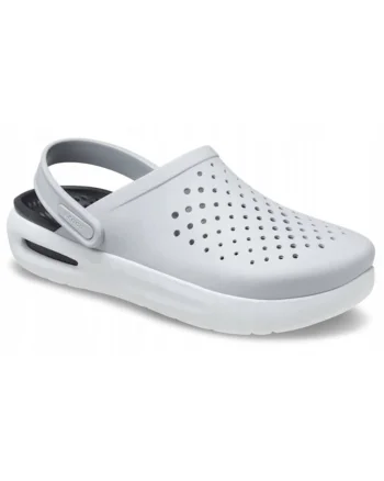 Saboti Femei,  LiteRide InMotion 209964 Clog, Gri, Alb