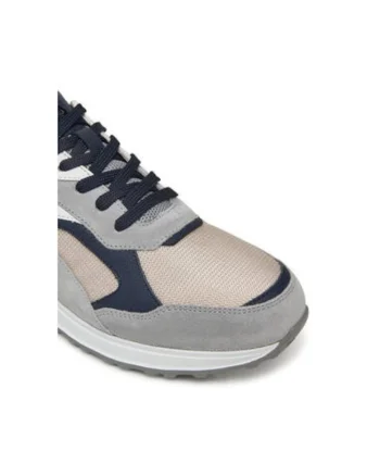 Pantofi sport barbati, 12521505,  Piele naturala, Gri