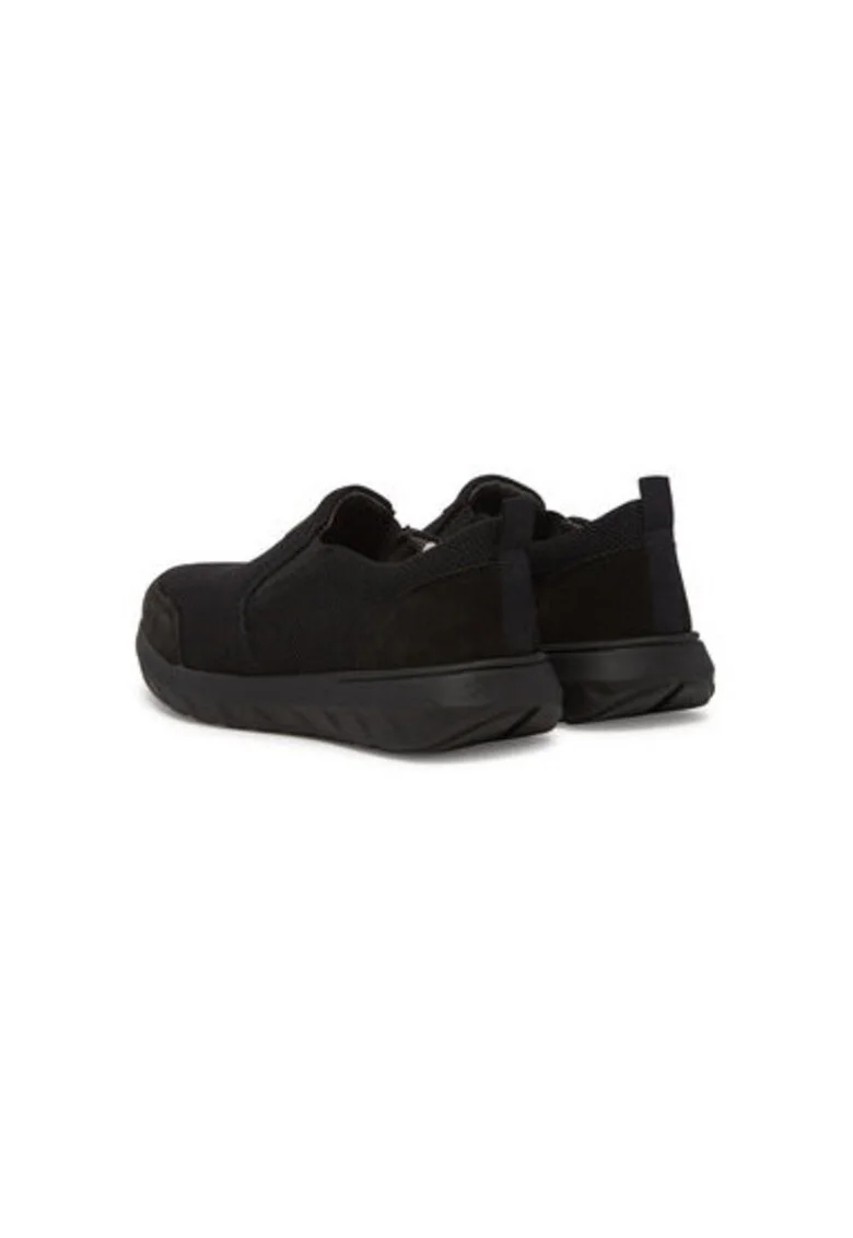 Pantofi sport barbati, 33613,  Piele naturala, Negru, Negru