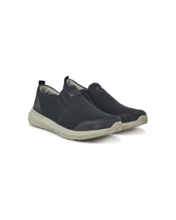 Pantofi sport barbati, 33613,  Piele naturala, Bleumarin
