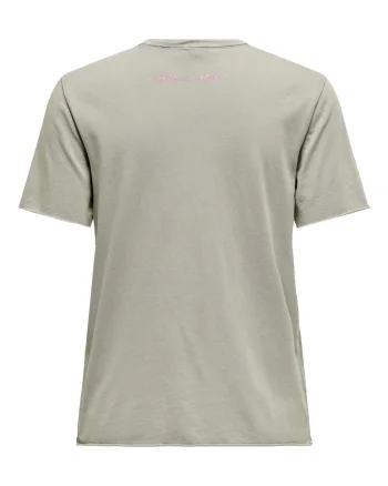 Tricou dama  15307412, Bumbac organic, Gri, Gri