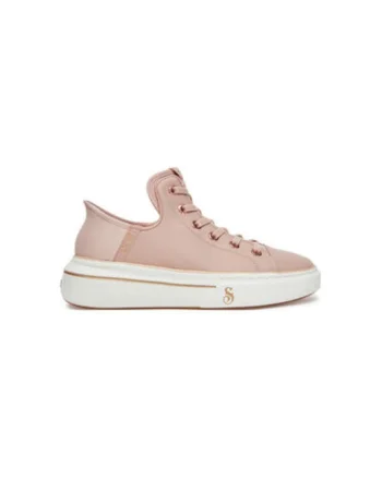Pantofi sport dama, 186001,  Piele naturala, Roz