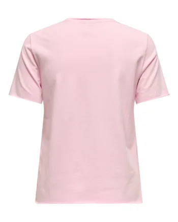Tricou dama  15307412, Bumbac organic, Roz, Roz