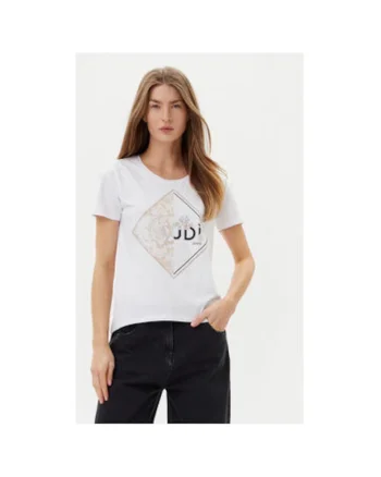 Tricou dama  511BD64039, Bumbac, Alb, Alb