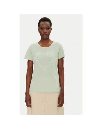 Tricou dama  20615482, Bumbac, Verde, Verde