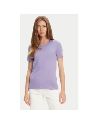Tricou dama  3GA2E16A0, Bumbac, Mov, Mov