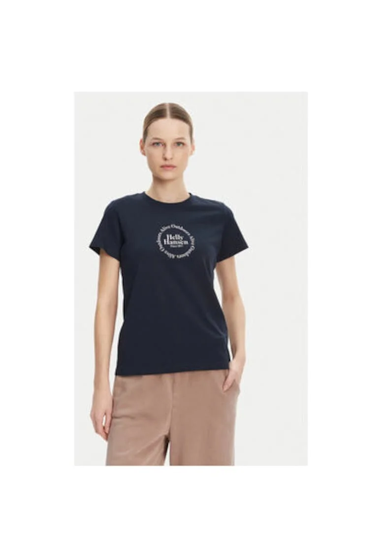 Tricou dama  54592, Bumbac, Bleumarin, Bleumarin