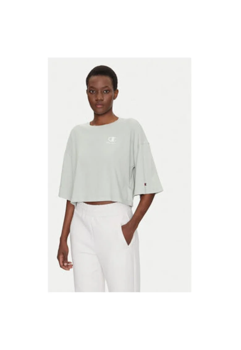 Tricou dama  118023, Bumbac, Verde, Verde