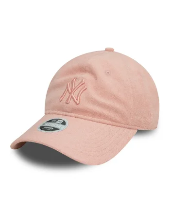 Sapca baseball texturata NY Yankees, Roz prafuit
