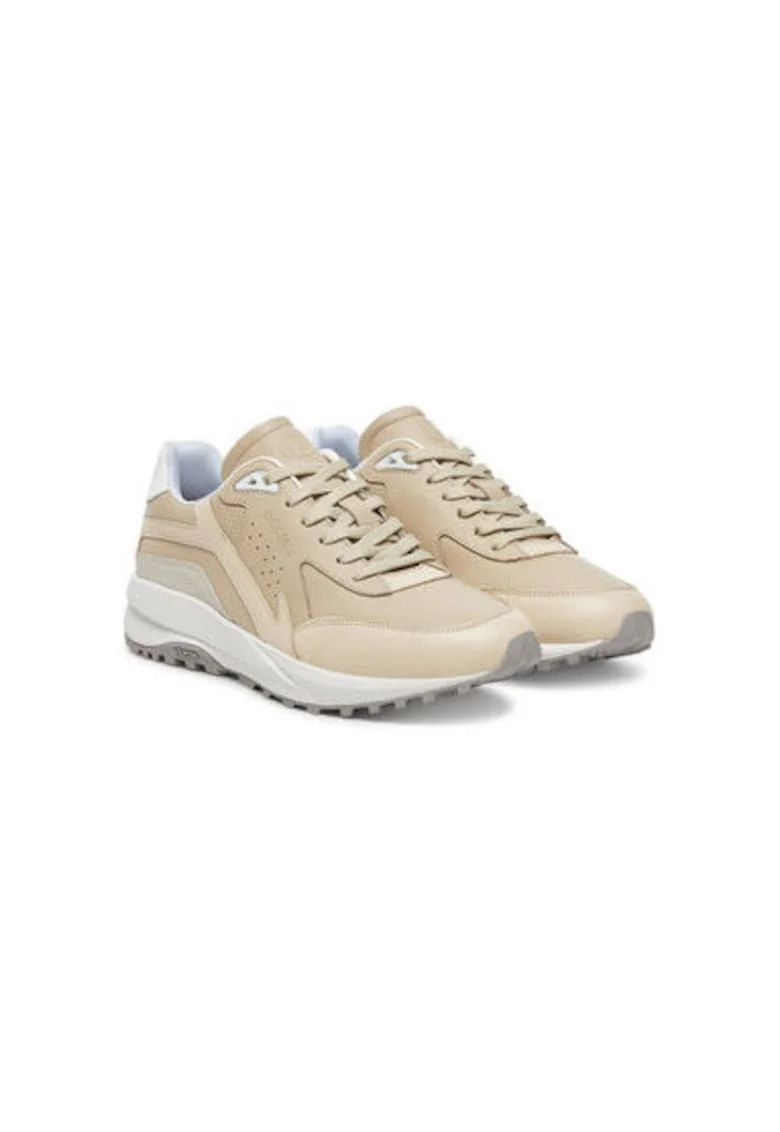Pantofi sport dama, 22522725,  Piele naturala, Bej