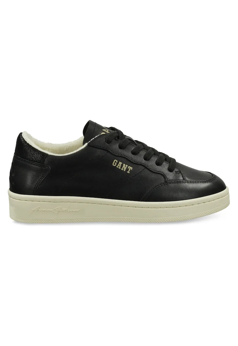 Pantofi sport dama, 30531899,  Piele naturala, Negru