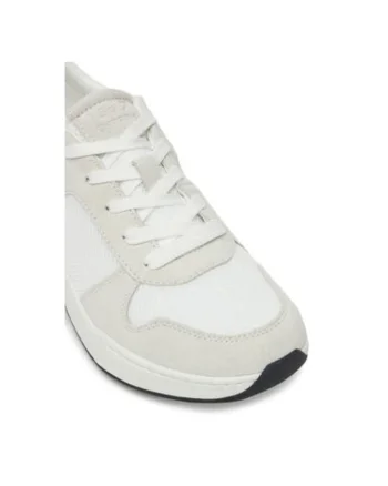 Pantofi sport dama, 96207,  Textil, Alb