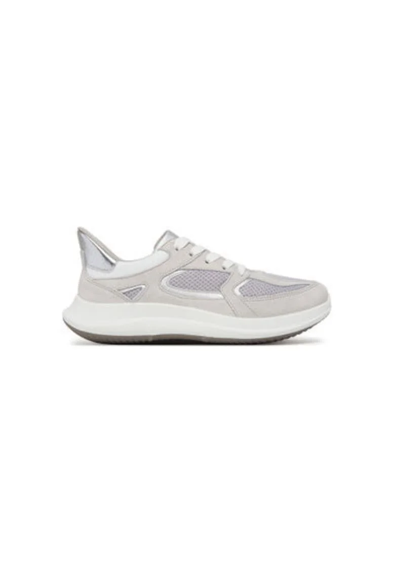 Pantofi sport dama, 12-14204-07,  Piele naturala, Gri