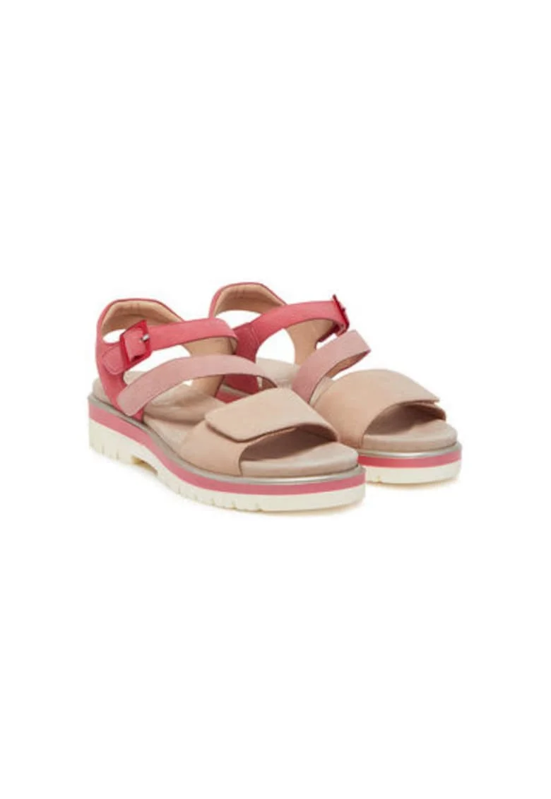Sandale dama, 12-21006-16,  Piele naturala, Roz