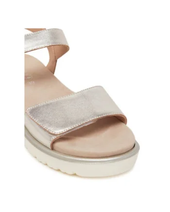 Sandale dama, 12-33518-11,  Piele naturala, Alb