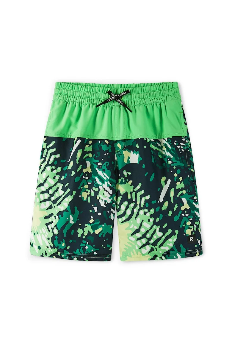 Pantaloni scurti de baie baieti  5200155B, Poliester, Verde, Verde