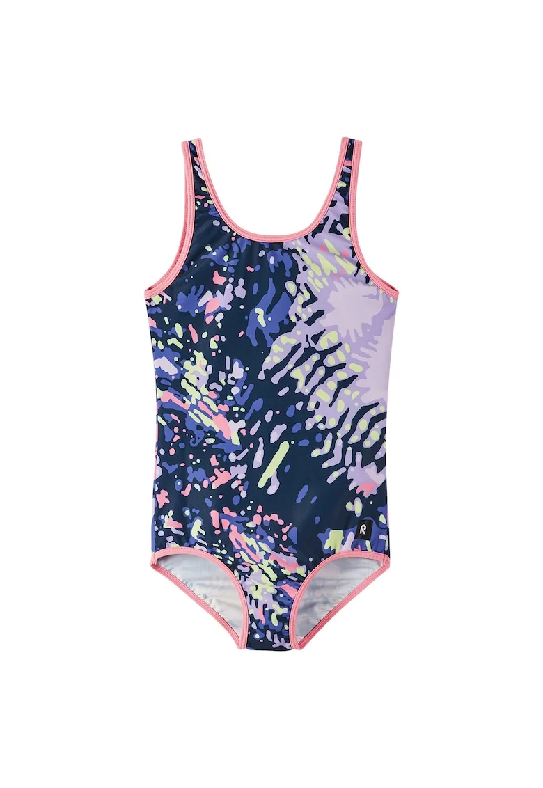 Costum de baie fete  5200148A, Poliester/Elastan, Albastru, Albastru