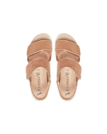 Sandale dama, 9-28252-44,  Piele naturala, Maro