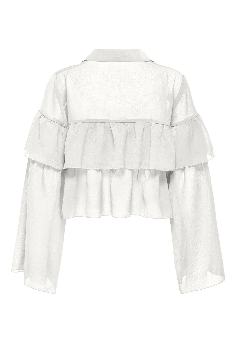 Bluza dama  15360661, Poliester, Alb, Alb