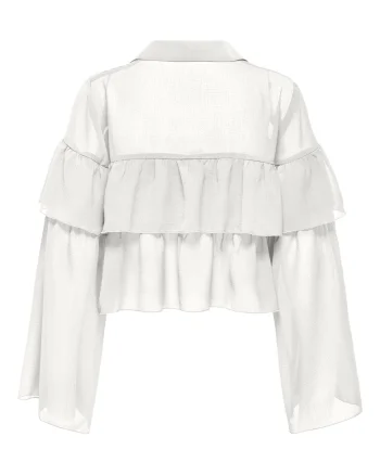 Bluza dama  15360661, Poliester, Alb, Alb